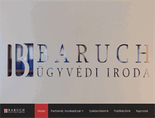 Tablet Screenshot of baruch.hu